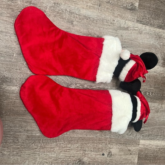 Vintage Disney Minnie and Mickey Mouse Stockings - Picture 5 of 6